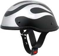 HCI-230 Chrome Flat Flame Helmet